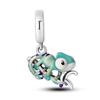 Diseño Original Cobre Chapado Plata 925 Accesorios con Cuentas DIY Lindo Animal Pulsera Collar Colgante Regalo Modelo Caliente Transfronterizo