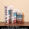 Libros Falsos Retro, Estanterías de Estilo Europeo para Estudio, Decoraciones para Sala de Estar, Decoraciones Suaves, Accesorios para Fotografía, Cajas de Libros