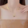 2025 Nuevo Collar con Candado Ruyi de Esmalte, Alegría y Paz, Estilo Palacio Retro, Cadena Clavicular de Alta Gama para Novia