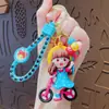 Chaveiro Casal Moinho de Vento Boneca Fofa Chaveiro de Carro Pingente para Mochila Escolar de Estudante Pequeno Presente para Casal Venda por Atacado