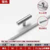 Manija de Acero Inoxidable para Puerta de Gabinete Minimalista Moderna Negra Cajón Agujero Único Manija de Puerta de Gabinete de Cocina Dorada Nórdica Armario Americano