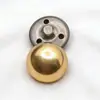 Botões de Cobre, Casacos de Lã, Trench Coats, Botões de Cogumelo, Suéteres, Malhas, Botões Redondos em Formato de Bola