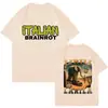 Camiseta Divertida de Tiburón Meme Tralala Tralero Cerebro Podrido Italiano