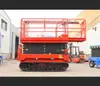 Plataforma Elevadora de Orugas Eléctrica Hidráulica Vehículo Trepador de Operación a Gran Altura Elevador Tipo Oruga Totalmente Autopropulsado