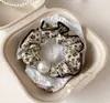 Goma para el pelo de lunares florales de alta elasticidad, Elegante y a la moda, Cuerda para coleta de pelo duradera, Goma elástica