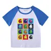 Traje de Verano para Niños 2023 Ropa Nueva para Niños Pantalones Cortos Calientes de Bebé Camiseta de Manga Corta Pantalones Cortos Conjunto Casual Deportivo de Dos Piezas Moderno
