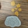 Molde para decoración de pasteles con varios patrones, herramientas para hacer azúcar, chocolate, galletas, molde de silicona para arcilla