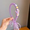 Diadema de princesa con lazo para niños, accesorios para el cabello, banda para el cabello de bebé de Corea del Sur, 2024