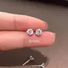 Pendientes Pequeños y Frescos de Mini Trébol de Cuatro Hojas con Cierre de Presión Aguja de Plata S925 Nuevo Estilo 2026 Estilo Exquisito Diseño de Nicho Personalización de Pendientes