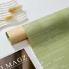 Comércio Exterior Duas Cores Inglês Hanfei Papel Ouya Papel Flor de Papel Papel de Presente Floral Loja de Flores Material Embalagem de Buquê Papel de Embrulho de Flores