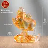 Figura de Caballo Propicio de Pueblo de Xizang - Adorno de Suerte del Zodiaco del Año del Caballo - Hazte Rico al Instante - Decoración para Oficina, Sala de Estar, Estudio