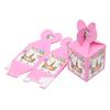 Comercio Exterior Rosa Ceja Unicornio Suministros para Fiesta de Cumpleaños Mantel Plato de Papel Bandera Banderín Set de Decoración