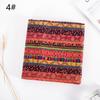 Tela impresa estilo étnico multicolor transfronteriza grupo de patchwork DIY algodón y lino mantel estilo étnico tela decorativa
