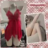 Mariposa Susurro Puro Deseo Estilo Nuevo Camisón Lencería Sexy Tirante Sexy Chica Mariposa Espalda Hermosa Ropa de Dormir A006