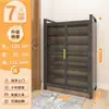 Gabinete para Zapatos, Gabinete de Almacenamiento para Puerta de Casa, Zapatero Integrado de Pared Nuevo Popular 2025, de Alto Gama, Gran Capacidad, Multicapa, de Pie