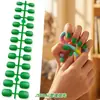 Uñas Postizas Opacas Esmeriladas Populares de Amazon para Niños, Uñas Portátiles en Colores Sólidos y Múltiples Colores, Piezas de Uñas en Diferentes Tamaños