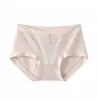 Pantaletas jacquard de estética oriental para mujer, calzones jacquard de cintura media aptos para la piel para mujer, lencería jacquard nueva estilo chino para mujer