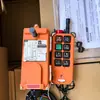 Control remoto inalámbrico industrial F21-E1B para grúas viajeras, nuevo estándar nacional, con llave para parada de emergencia, grúa polipasto eléctrico
