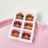 3cm Plástico Negro Pequeño Pinza para Agarrar Cabello Pequeña Pinza Agarradora Pasador para Flequillo Pasador Pasador Accesorios para el Cabello Suministro Transfronterizo Accesorios para el Cabello Tocado