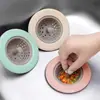 En stock colador de fregadero pantalla para fregadero doméstico tapa de desagüe de suelo de fregadero antiatascos alcantarilla de fregadero de cocina pelo antiatascos