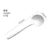 Espumadera de acero inoxidable 304, herramienta de cocina doméstica, cuchara para olla caliente anti-quemaduras de mango largo, juego de cucharas grandes para sopa para restaurante al por mayor