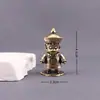 Adornos Pequeños de Zombi Artificiales de Latón Puro, Mascotas de Té de Mano, Esculturas de Imitación de Bronce para Escritorio, Accesorios de Manualidades para el Hogar
