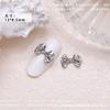 Dark Girl Style Espinhos Rosa Love Cross Butterfly Vintage liga unha joias diy Nail Jewelry