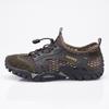 Zapatos para vadeo para hombre, Zapatos de verano huecos para exteriores para rastreo de ríos, Transpirables, de secado rápido, Zapatos casuales para pesca, Sandalias frescas para hombre transfronterizas