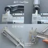 Interruptor de Válvula de Bola Antiexplosión Nuevo Mango de Aleación de Aluminio Llave de Interruptor de Válvula Agujero Cuadrado Agujero Plano Dn15-Dn100