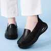 Ventas Directas de Fábrica Zapatos de Enfermera para Hospital Otoño e Invierno Parte Superior Suave Suela Suave Transpirables No Cansan los Pies para Mujer Absorción de Impactos Antideslizantes Suministro Exclusivo Transfronterizo