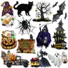 Ímã de Morcego de Halloween Transfronteiriço 2026 Morcego Preto Fluorescente Ímã de Porta de Garagem Adesivo de Decoração para Festa de Halloween