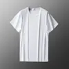 Camiseta Respirável de Seda de Gelo com Malha Secagem Rápida Verão Masculina Casual Manga Curta Masculina Solta Tamanho Grande Top Esportivo Tendência