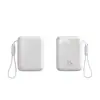 Batería externa transfronteriza de 20000 mAh de gran capacidad con carga súper rápida PD de 22.5 W, batería externa móvil con cable incorporado Amazon
