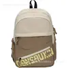 Mochila Casual de Grande Capacidade Estilo Ins Moda Meninas Estilo Coreano Cor Pura Simples Bolsa para Estudante Universitário Mochila de Viagem