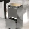 Armário de Ferramentas para Barbearia Armário de Ferramentas para Cabeleireiro em Aço Inoxidável Mesa de Ferramentas para Salão Armário de Armazenamento com Gavetas