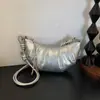 Bolso de Croissant Patchwork Transfronterizo de Nicho 2026 Nueva Moda Bolso de Hombro Versátil Bolso Cruzado Mini de Lujo Ligero Exquisito para Mujer