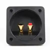 Caixa de Terminais de Duas Posições para Alto-falante HiFi Material ABS Caixa de Fiação Acessórios DIY para Áudio 80