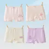 Pantalones Cortos de Seguridad para Niñas Algodón Puro Grado A Dos en Uno Boxer Antiexposición para Niñas de 10 a 15 Años