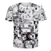 Artículo popular de comercio exterior: Sudadera con capucha impresa en 3D de Manga Blanco y Negro Japonés, Sudadera de Moda para Hombres y Mujeres, Merchandising de Anime