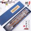 Pinceles para escribir de pelo de lobo y de oveja, juego de pinceles grandes, medianos y pequeños para escritura regular, para estudiantes de la clase de formación, para practicar la pintura tradicional china con escritura regular.