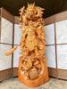 Fábrica de Adornos de Talla en Madera Talla de Raíz Guanyin Maitreya Similar Gran Guan Gong Ébano Dragón Fénix Tuya de Taihang Personajes Sala de Estar Fuente de los Sueños