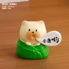 Figuritas Creativas Nuevas de Animales de Resina para Escritorios de Oficina y Decoraciones de Coche, Souvenirs Lindos para Alivio del Estrés y Sanación
