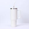 Termo de doble capa de acero inoxidable para coche, vaso de hielo de 40 oz con asa, ideal como regalo de Amazon.