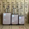 Conjunto de Três Peças ABS 202428 Mala de Rodinhas Mala Rígida Roda Universal Exportação Fabricante de Exportação Personalização