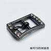 Diâmetro interno 9mm fivela quadrada japonesa cinto bagagem sapato fivela de pino acessórios de vestuário flor de sapato fivela de ajuste de alça de ombro