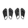 Adecuado para 22 Geely Plantronics Marco de Manija Interior COOL Modificado Tazón de Puerta Interior Manija Interior de Puerta Lentejuelas Adhesivas Decorativas