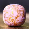 Cuentas Tradicionales de Laca, Cuentas de Ágata Estilo Antiguo, Cuentas Sueltas de Artesanía de Laca Piel de Rinoceronte, Accesorios de Pulsera Tendencia Nacional DIY Cuentas al por Mayor