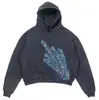 Nueva Explosión de Impresión Casual Gótica Transfronteriza 2025 Sudadera con Capucha para Hombre Calavera Harajuku Retro Y2K