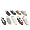 Zapatillas de Entrenamiento para Hombre de Cuero Genuino Vintage Alemán, Zapatillas Casuales BC Color-Block, Simples para Viajar al Trabajo, Multicolor En Stock