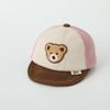 Chapéu infantil Outono e Inverno Veludo Grosso Quente Macio Junto Urso Boné de Beisebol Personalizado Bebê Criança Boné